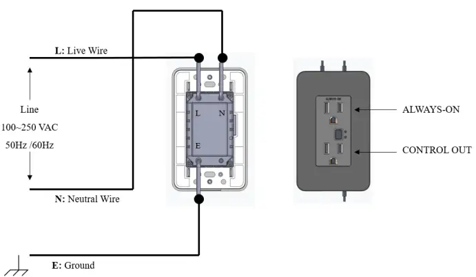nevtox-R816B01-Wireless-US-Type-Wall-Socket-with-Power-Meter-fig-2