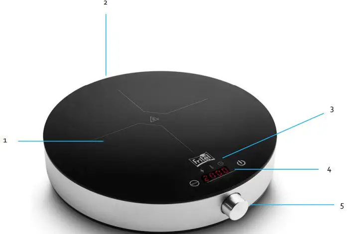 Fritel IP 1266 Induction Cooking Plate-FIG2