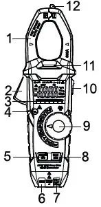MAJOR-TECH-MT766-600A-AC DC-Clamp-Meter-with-IR-Thermometer-2