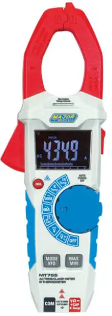 MAJOR-TECH-MT766-600A-AC DC-Clamp-Meter-with-IR-Thermometer