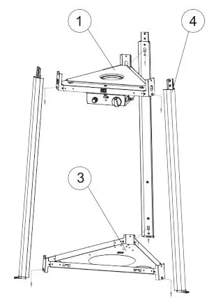 Eastern Tabletop Outdoor Portable Patio Heaters - STEP 1