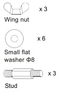 Eastern Tabletop Outdoor Portable Patio Heaters - STEP 12 Accessories