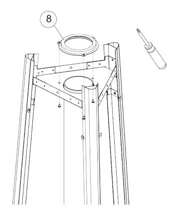 Eastern Tabletop Outdoor Portable Patio Heaters - STEP 7