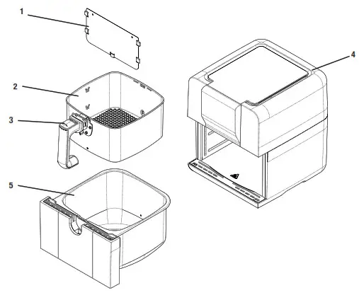 Breville VDF126 Halo 5.5L Digital Air Fryer-