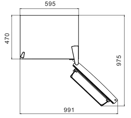 Monsher MRF 61188 Two Chamber Refrigerator - Starting 2