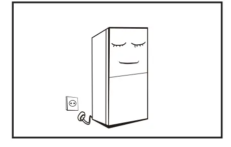 Monsher MRF 61188 Two Chamber Refrigerator - Starting