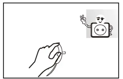 Monsher MRF 61188 Two Chamber Refrigerator - warnings 1