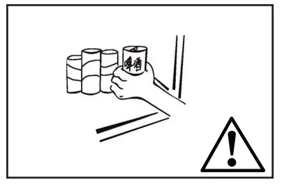 Monsher MRF 61188 Two Chamber Refrigerator - warnings 11