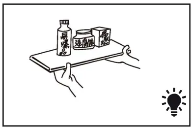 Monsher MRF 61188 Two Chamber Refrigerator - warnings 9