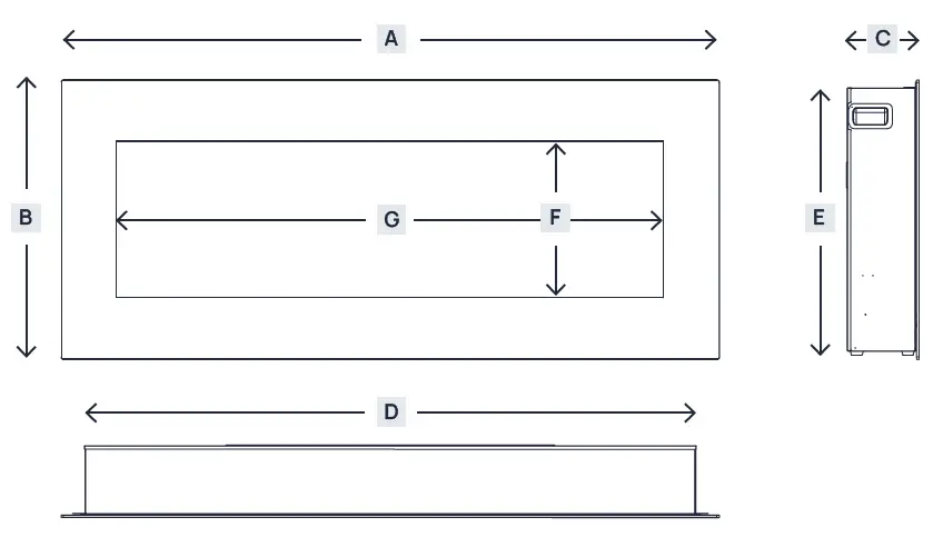 NOBLE-FLAME-Vegas-with-Touchpanel-Electric-Wall-Mounted-Fireplace-FIG-2