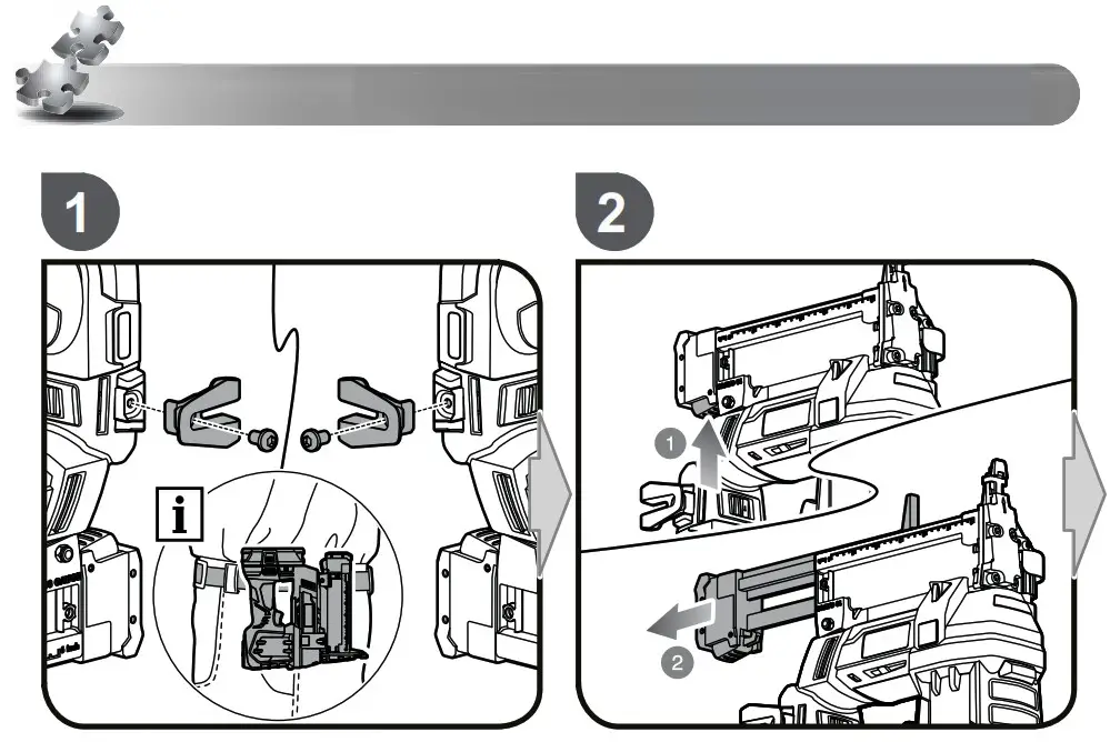 RYOBI R18S18G Battery Compressed Air Stapler - Product Overview 1