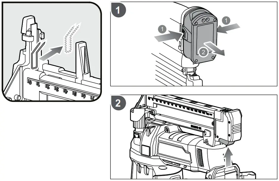 RYOBI R18S18G Battery Compressed Air Stapler - Product Overview 11