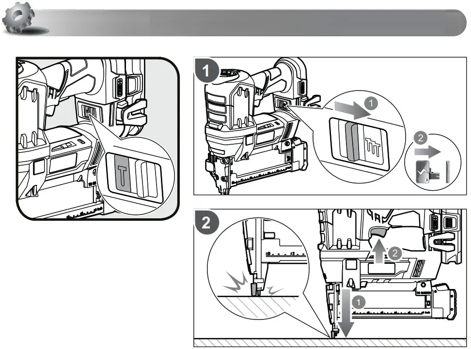 RYOBI R18S18G Battery Compressed Air Stapler - Product Overview 5