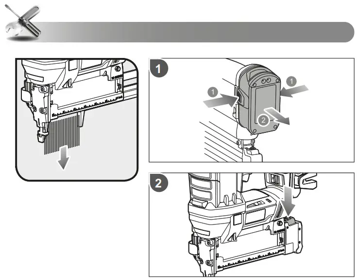 RYOBI R18S18G Battery Compressed Air Stapler - Product Overview 9