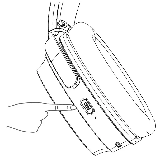 HROEENOI JZ02 Active Noise Cancelling Headphones - active noice