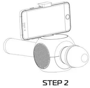 FIG 5 BUILT-IN SMART PHONE HOLDER
