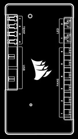 Corsair COMMANDER PRO Digital RGB Lighting and Fan Speed Controller
