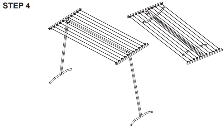 Kmart KC42971214 Extra Large Freestanding Clothes Line - STEP 4