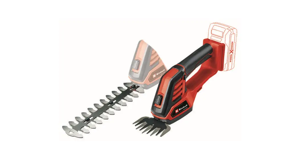 Einhell Ge-cg 18/100 Li T Cordless Grass And Shrub Shears Instruction Manual