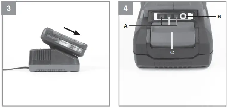 Einhell GE-CG 18-100 Li T Cordless Grass and Shrub -figure 3