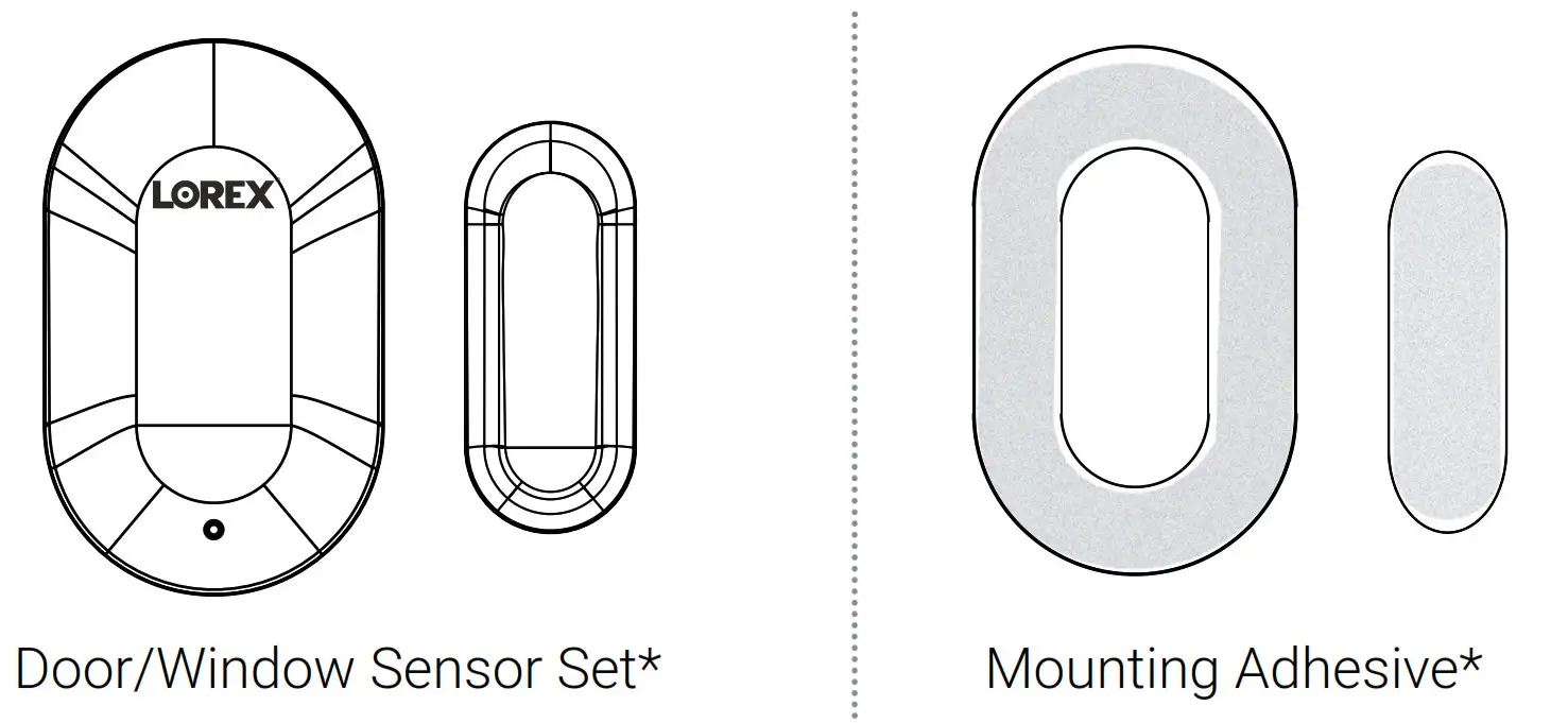 LOREX AK41TK Series Door Window Sensor-- Package