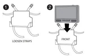 FIG 1 INSTALLING YOUR PLAYER IN A VEHICLE