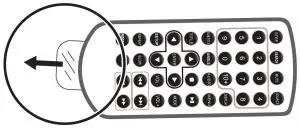 FIG 19 Aiming your remote control