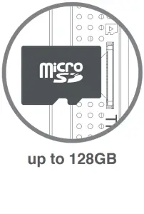 MUVI KZ-2 - Using - Using a microSD card 2