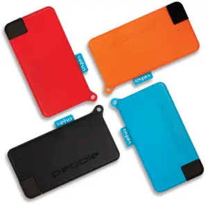 Pebble Pokket 1000mAh Micro Size Keyring Power Bank