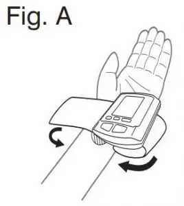 FIG 13 APPLYING THE CUFF