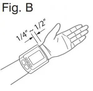 FIG 14 APPLYING THE CUFF