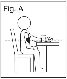 FIG 17 CORRECT MEASUREMENT POSTURE