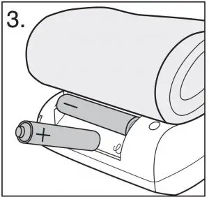 FIG 9 INSTALLING BATTERIES