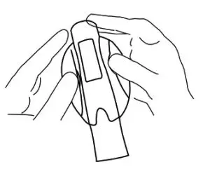 microlife PF 100 Digital Peak Flow Asthma Monitor-Inserting the Batteries 1