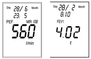 microlife PF 100 Digital Peak Flow Asthma Monitor-Measurement 7