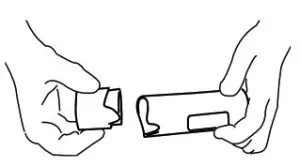 microlife PF 100 Digital Peak Flow Asthma Monitor-Measuring Tube 1