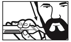 TO TRIM YOUR BEARD FIGURE 2