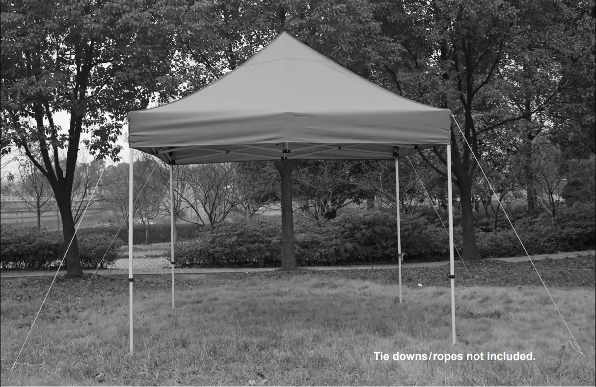 Coverpro 56410 10 Ft. X 19 Ft. Heavy Duty Straight Leg Pop-up Canopy Owner's Manual Coverpro 56410 10 Ft. X 19 Ft. Heavy Duty Straight Leg Pop-up Canopy Owner's Manual