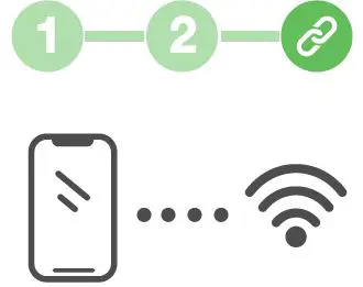 Turn on the phone's Bluetooth