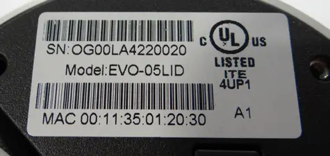 ONCAM EVO-05-LIN Evolution 05 Mini Indoor Night fig7