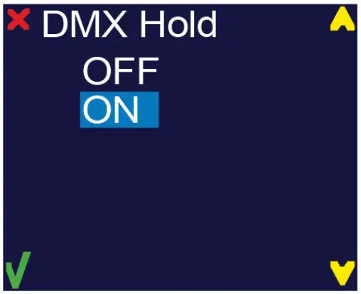 DMX HOLD