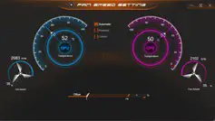 GIGABYTE A7 Gaming Laptop- FAN speed control