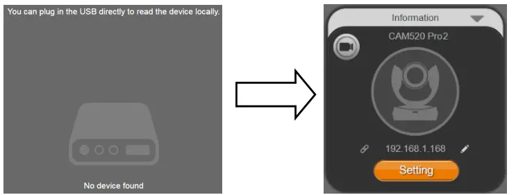 AVER Conference Camera - Browser