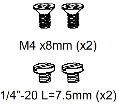 AVER Conference Camera - Screws for Mount