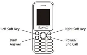 iSWAGE 184419 Fusion 1.8 inch 2G Bar Phone - ISWAG phone