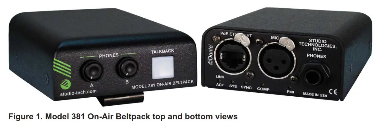 studio-tech On-Air Beltpack - Beltpack