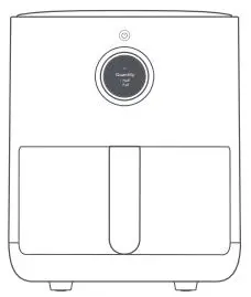 xiaomi MAF01 Mi Smart Air Fryer User Manual - Once the basket is completely inserted
