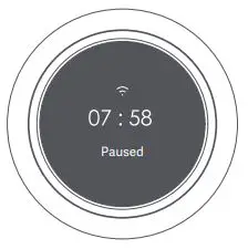 xiaomi MAF01 Mi Smart Air Fryer User Manual - Pausing