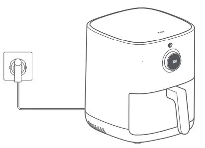 xiaomi MAF01 Mi Smart Air Fryer User Manual - Starting a cooking program