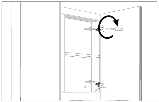 otti Moonlight 1500mm LED Shaving Cabinet - fig 5
